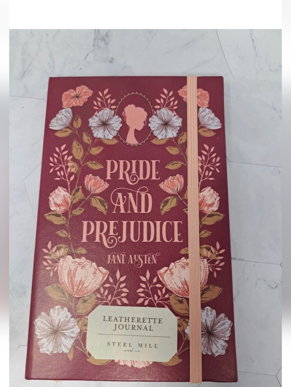 Steel Mill & Co. Pride and Prejudice Leatherette Journal 172 Lined Pages